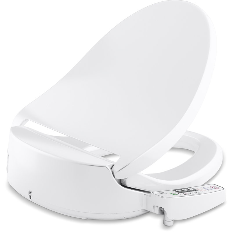 Kohler Novita Elongated Cleansing Toilet Seat White & Reviews Wayfair